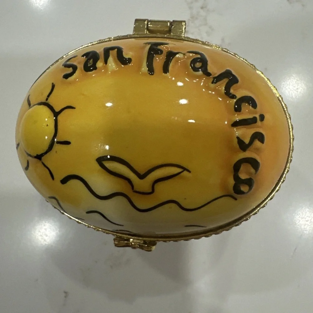 San Francisco Hinged Trinket Box City Bridge SNCO